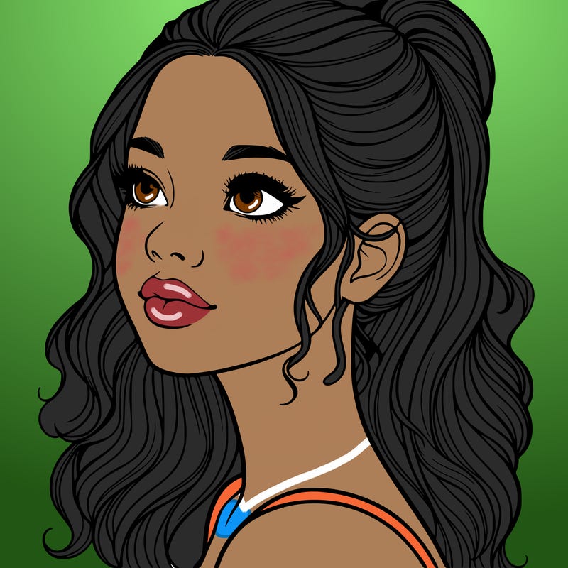 beautiful realistic girl