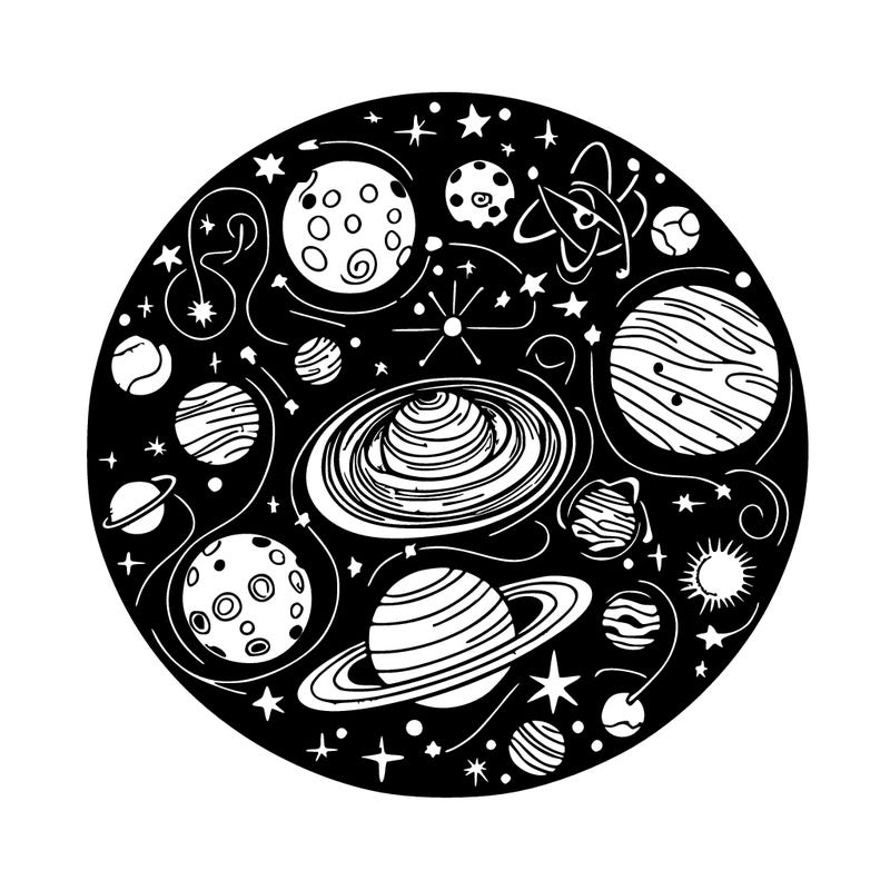 the universe in space