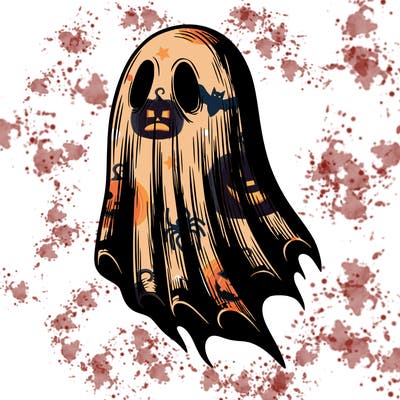 realistic creepy ghost