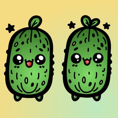 cute pickles