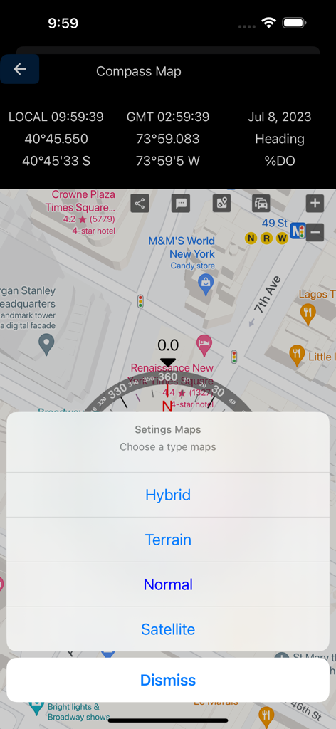 Compass Maps - Digital Compass - Utilities App | MWM