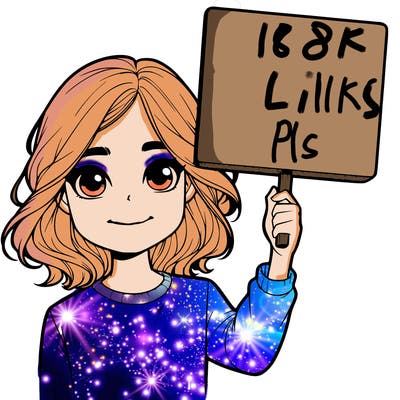 realistic girl holding up a sign