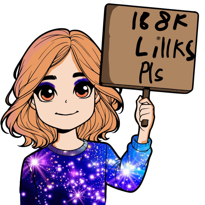 realistic girl holding up a sign