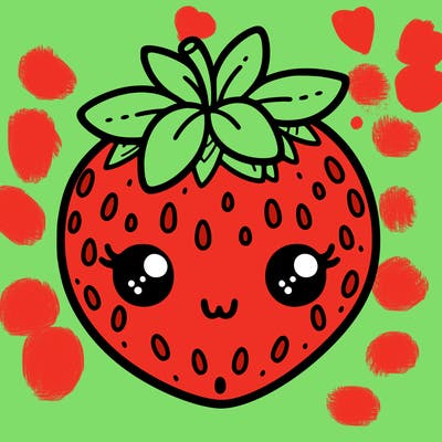 cute strawberry