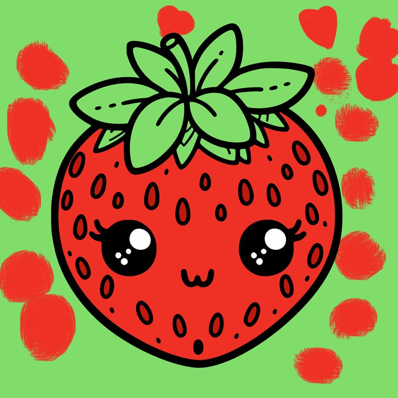cute strawberry
