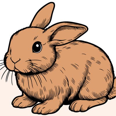 realistic bunny