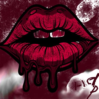 lips that look realistic and drip