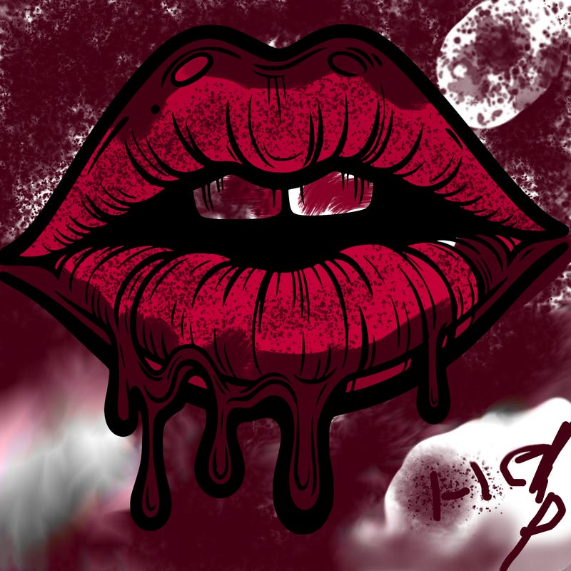 lips that look realistic and drip