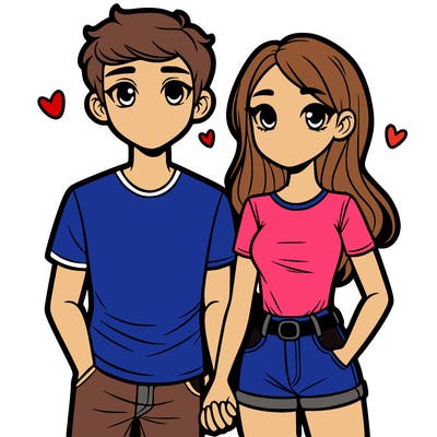 boyfriend and girlfriend