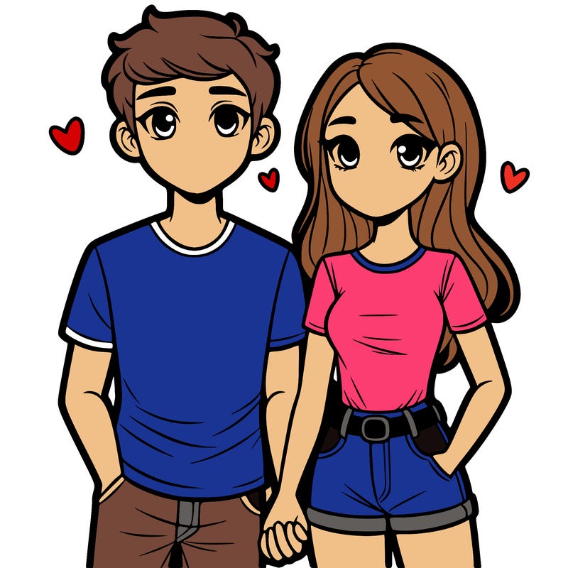 boyfriend and girlfriend