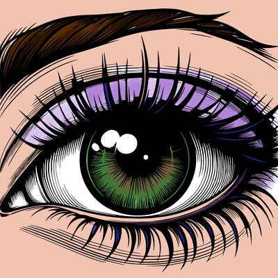 realistic eye