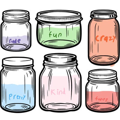 empty jars