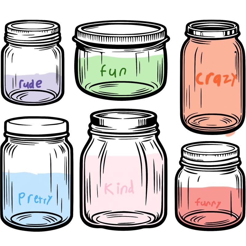 empty jars