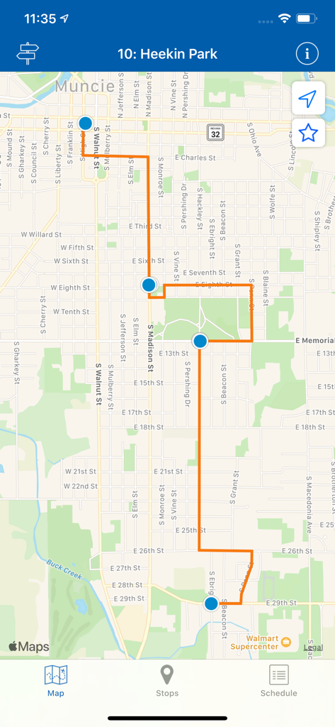 MITSBus | Real-time Muncie Bus Tracker & Transit Schedules