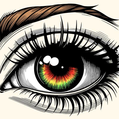 realistic eye