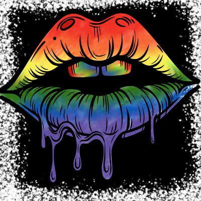 lips that look realistic and drip