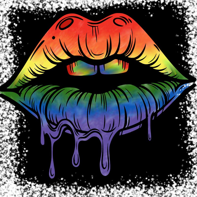 lips that look realistic and drip