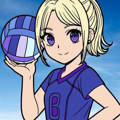volleyball girl
