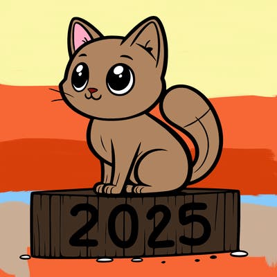 cat sitting on 2025