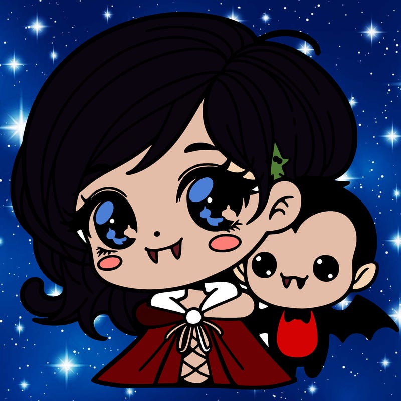 cute vampire girl