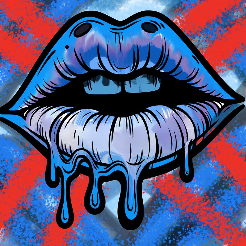 lips that look realistic and drip