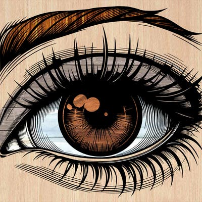 realistic eye