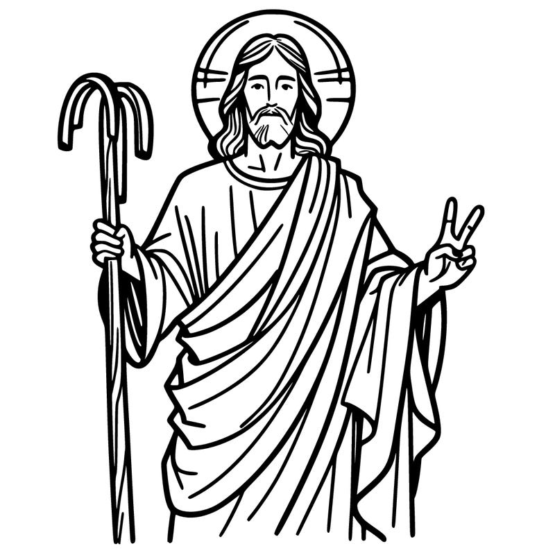 drawings of jesus