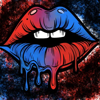 lips that look realistic and drip