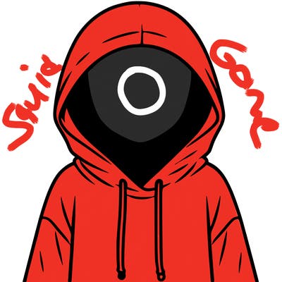 faceless girl in hoodie