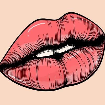 realistic lips
