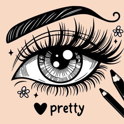 pretty eye