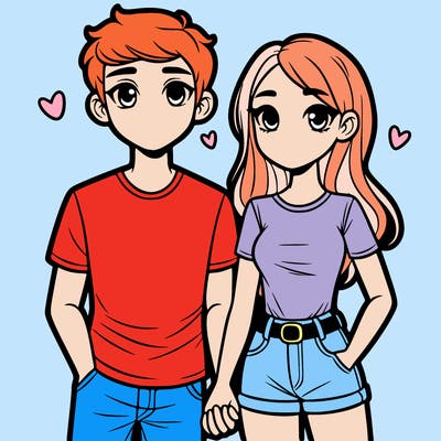 boyfriend and girlfriend