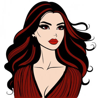 beautiful fashion woman