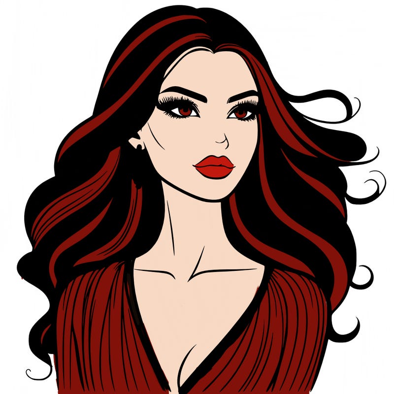 beautiful fashion woman