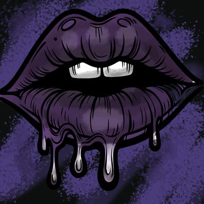 lips that look realistic and drip