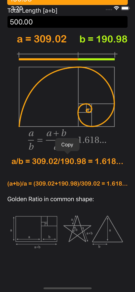 Golden Ratio Calculator Plus | Design with Divine Proportion