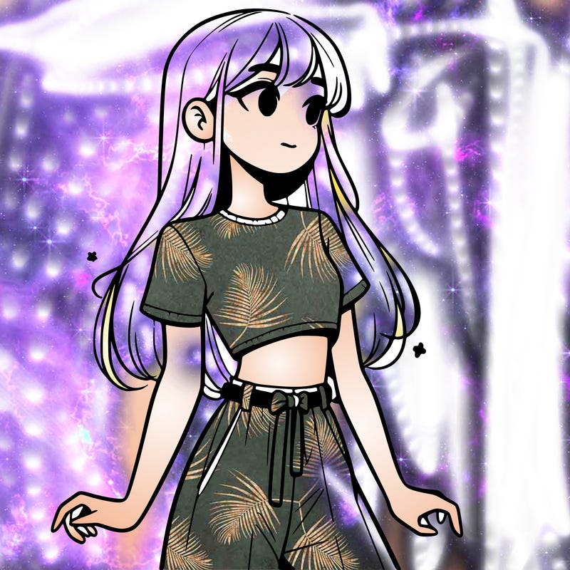 girl in a cute crop top