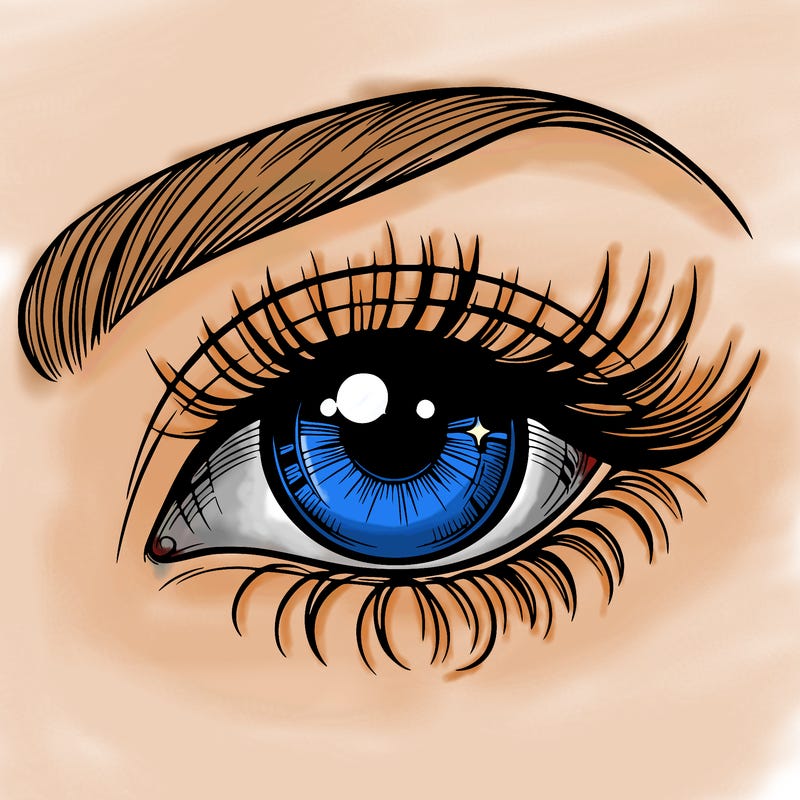 a beautiful eye