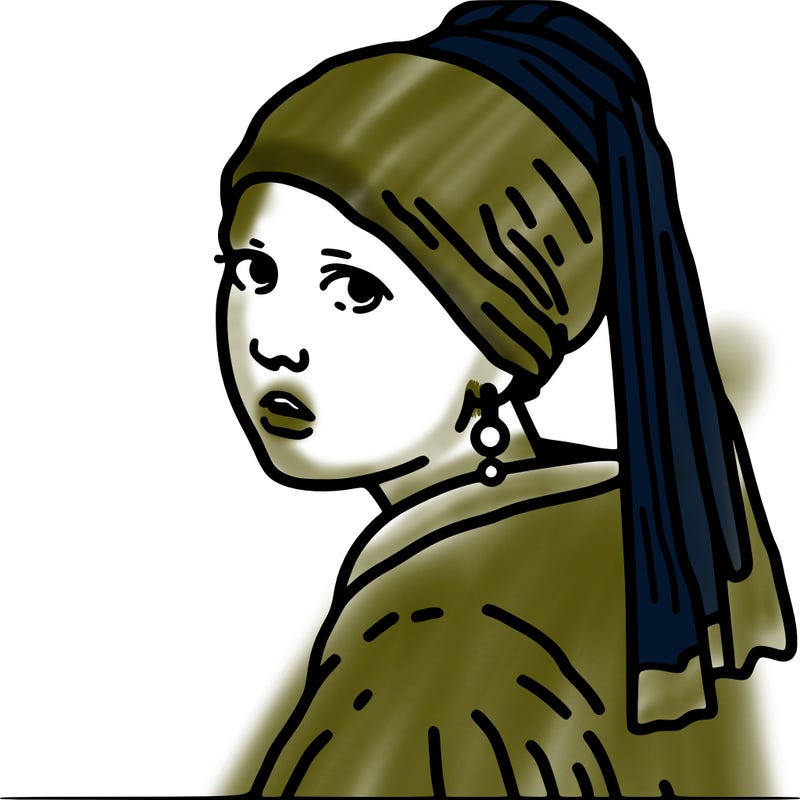 girl with the pearl earring painting