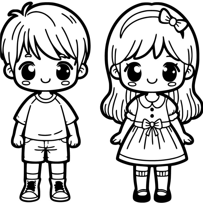 boy and girl
