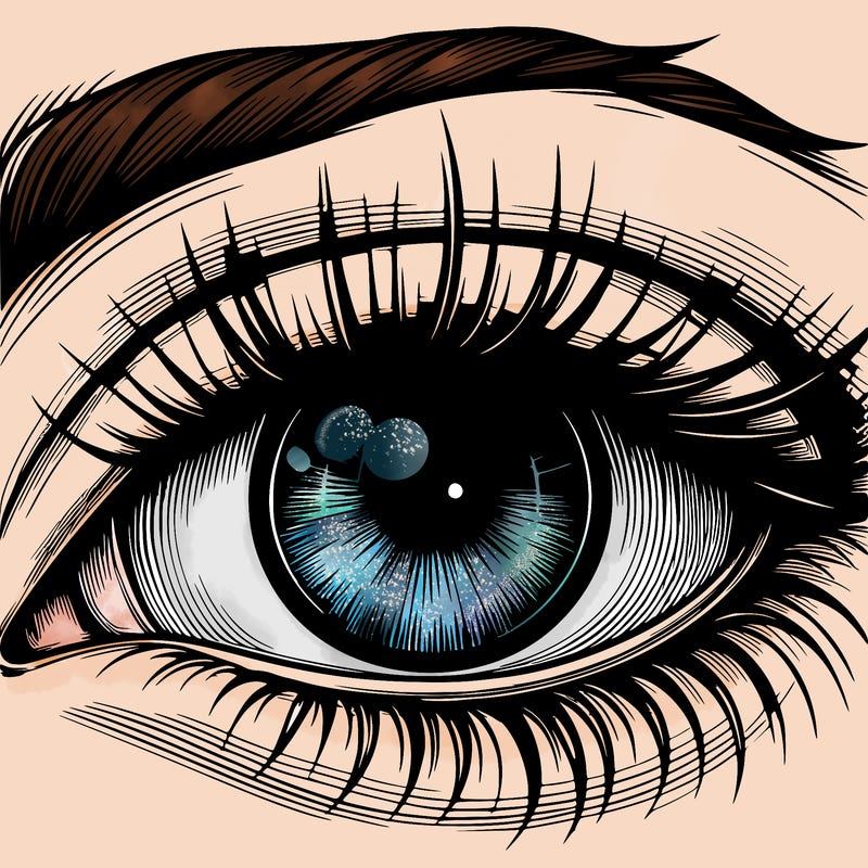 realistic eye