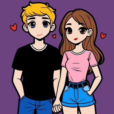 boyfriend and girlfriend