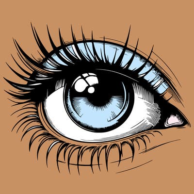realistic eye