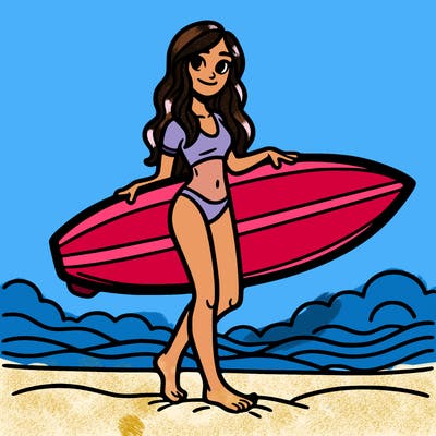 surfer girl
