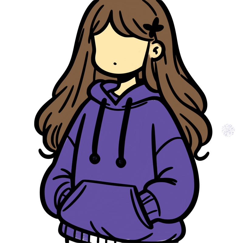 girl in sweatshirt