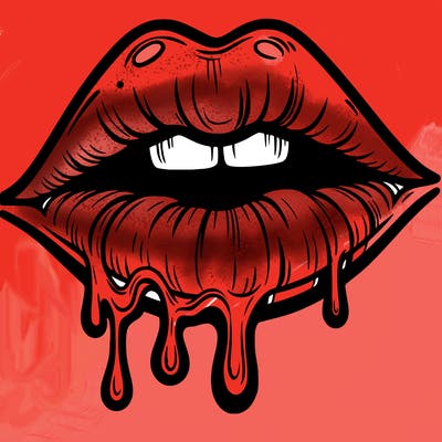 lips that look realistic and drip