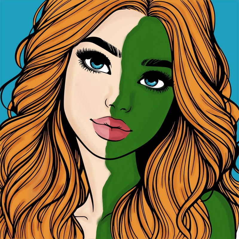 beautiful realistic girl