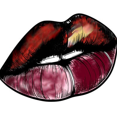 realistic lips
