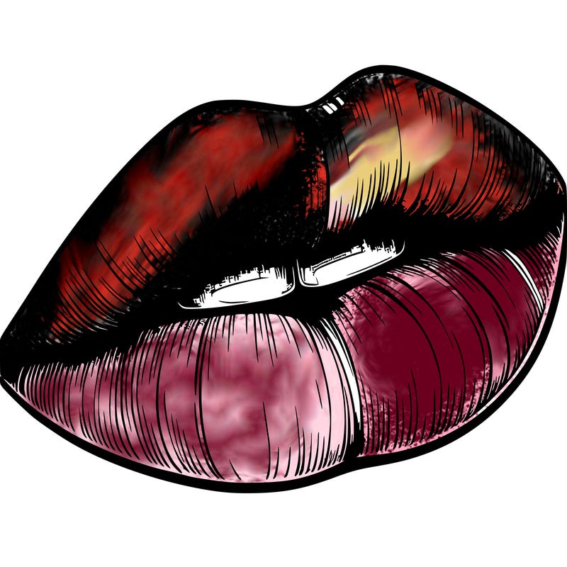 realistic lips