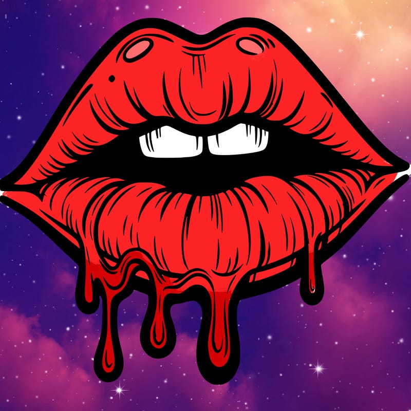 lips that look realistic and drip